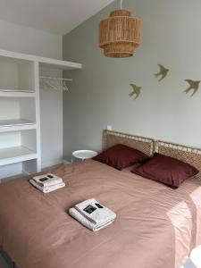 Maisons de vacances Villa bassin d’Arcachon Notre Hutte : photos des chambres