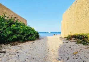 Les flamants Roses la Capte Clim 4pers 100m plage - La Capte