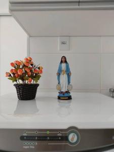 Condomínio da Fé pertinho da canção nova Flat Nossa Senhora das Graças, ar condicionado estacionamento gratuito