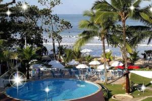 Excelente apartamento nr 317, 2dormitórios, Pé na Areia Praia das Toninhas com Piscina