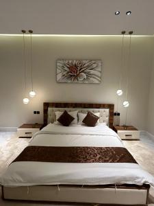 شقة فاخرة ٣ غرف نوم وصالة بدخول ذاتي ١١