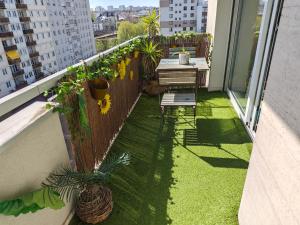 Appartements Au jardin suspendu : photos des chambres