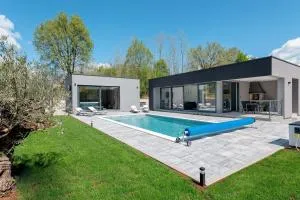 Ferienhaus mit Privatpool für 6 Personen ca 150 qm in Županići, Istrien Binnenland von Istrien - Čubanići