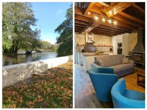 Ancien Moulin Authentique, Terrasse Privée et Rivière en Berry, Parc Naturel de la Brenne - FR-1-591-560 - Saint-Aigny