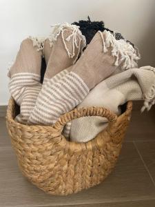 Great outdoor living steps away from the beach