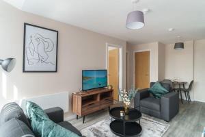 Bright & Modern 1 Bed Apartment in Manchester