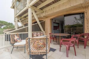 Appartements L'Isula - Appt pour 5 climatise avec piscine : photos des chambres