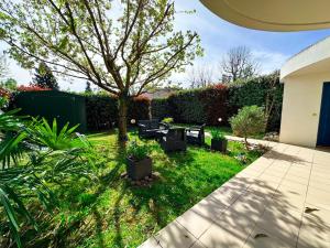 Appartements Les Galets - Duplex avec jardin - 2 chambres et bureau : photos des chambres