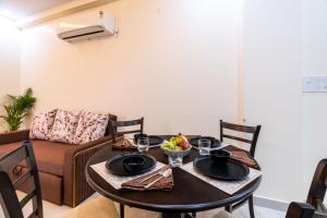 Homlee-Vasundhara 3BHK Flat- kitchen-Parking-Lift