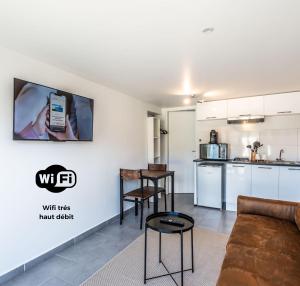 Appartements Chez Chimene T1 Vetraz Montoux : photos des chambres