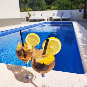 Apartment Adria Relax with private heated pool 
