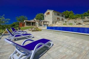 Beautiful stone Villa with private pool near Rabac by WiiBuk 