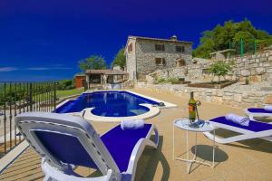 Beautiful stone Villa with private pool near Rabac by WiiBuk