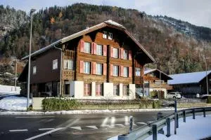 Alpine chalet apt w/parking and porch - Lungern