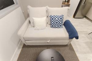 Elegant apartment blocks away from La Galeria