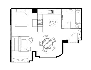 Appartements Parisuites Central Canal Saint Martin Design & Luxe & Cosy : Appartement 1 Chambre