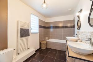 Maisons de vacances La perle d-Emyline, maison familiale a Langueux : photos des chambres