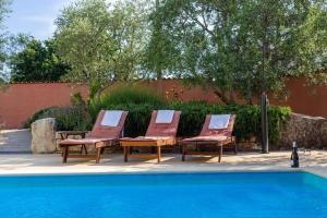 Ferienhaus mit Privatpool für 10 Personen ca 210 qm in Peruski, Istrien Bucht von Raša