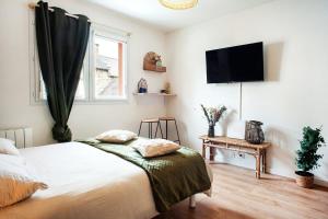 Appartements Le nid Briochin studio au coeur de Saint-Brieuc : photos des chambres