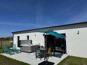 Villas Maison bord de mer avec Jacuzzi : Villa