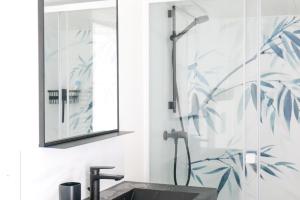 Maisons de vacances Superbe maison de vacances avec piscine chauffee et bain nordique - 8 pers : photos des chambres