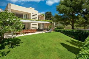 Luxury Beachfront Villa Castello Bol with private pool at the promenade Zlatni Rat at the beach in Bol - Brac