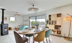 Villas Maison bord de mer avec Jacuzzi : photos des chambres
