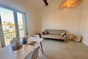 Les Palmiers - Appartement une chambre vue canal