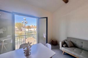 Les Palmiers - Appartement une chambre vue canal