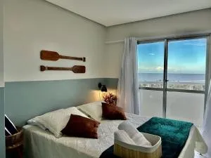 (204) Inesquecível Vista Mar na praia da Litorânea - Pimenta