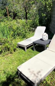 Maisons de vacances Maison avec jardin : photos des chambres