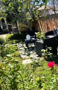 Maisons de vacances Maison avec jardin : Maison 2 Chambres