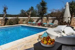 Ferienhaus mit Privatpool für 10 Personen ca 250 qm in San Antoni de Portmany, Ibiza Westküste von Ibiza - 圣若法尔萨克鲁