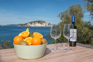 Beach Villa Cavo- with private sea access