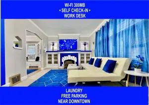 The Sapphire Haven - Your Old Brooklyn Oasis Awaits Families, Couples, Business Travelers Near Downtown With Parking, 300 MB WiFi & Self Check-In - ميدلبيرغ هايتس