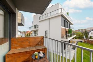 Stylish Apartment with Balcony and Garage in Świnoujście by Renters