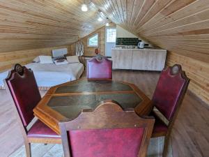 Unforgettable attic with balcony in Borjomi