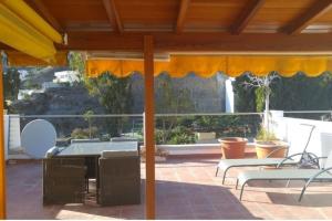 Paraíso con gran solarium privado en playa Mogán