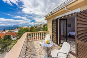 Nur 300 Meter zum Strand mit Meerblick