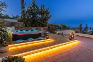 Albore ImBlue, Jacuzzi Bliss in Countryside Escapes - Palaiokastro