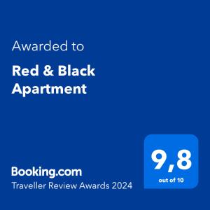 Red & Black Apartment