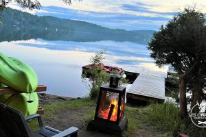 Le1617 - Quai privé, Lac-Les chalets dans le nord
