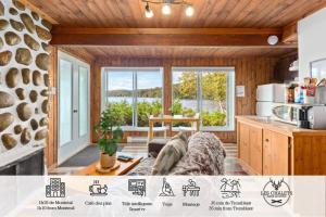 Le1617 - Quai privé, Lac-Les chalets dans le nord