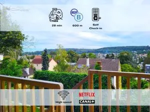 Le Bellevue - Beaux appartements avec vue splendide - Le Val-dʼYvette