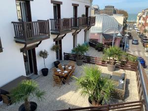 Appartements L ecrin Villersois terrasse vue mer : photos des chambres