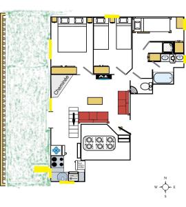 Appartements Chalet l'Avalin : photos des chambres