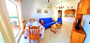 Ático vistas al mar con dos terrazas Veramar 5 en 1ª línea de playa