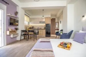 Studio Athena with panoramic view of MakryGialos - Pilalímata