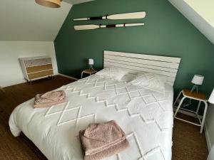 Maisons de vacances Kelerdutbay, acces direct a la mer : photos des chambres