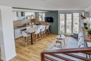 Sunset Duplex - Grand-Rond, Jardin des plantes, centre-ville, 2 BDRs 60m2, AC, Netflix - T3 60m2 avec clim